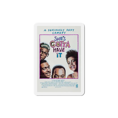 She's Gotta Have It 1986 Movie Poster Refrigerator Magnet 3 Inch - The Sticker Space