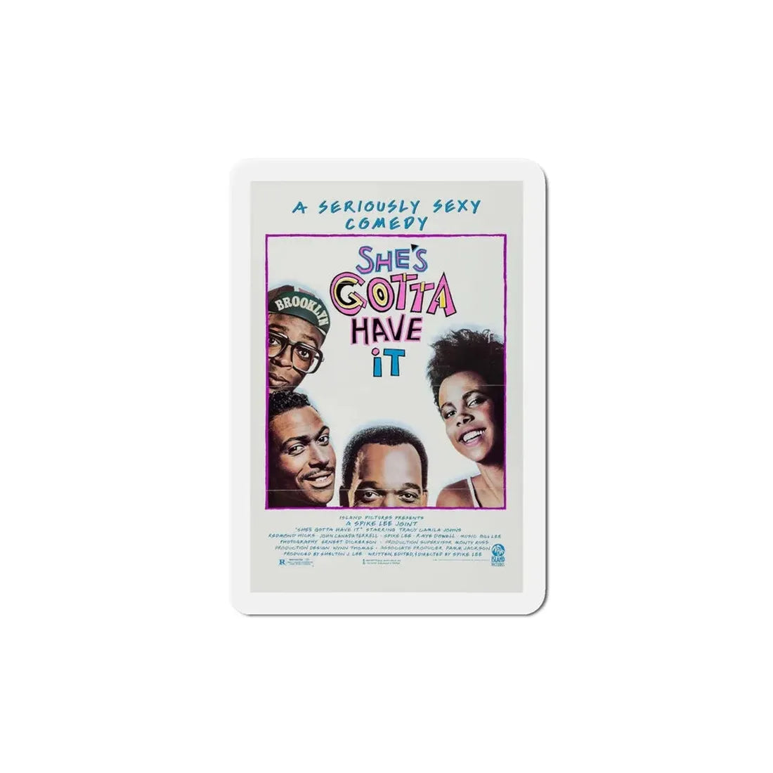 She's Gotta Have It 1986 Movie Poster Refrigerator Magnet 6 Inch - The Sticker Space