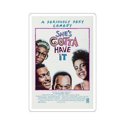She's Gotta Have It 1986 Movie Poster STICKER Vinyl Die-Cut Decal 5 Inch - The Sticker Space