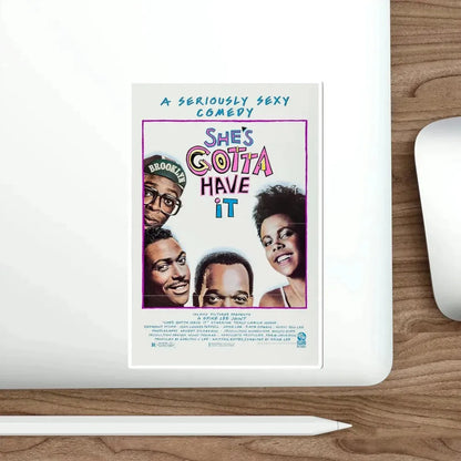 She's Gotta Have It 1986 Movie Poster STICKER Vinyl Die-Cut Decal - The Sticker Space