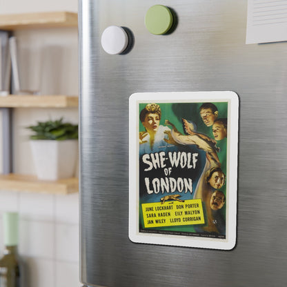 SHE-WOLF OF LONDON 1946 Movie Poster - Refrigerator Magnet-The Sticker Space