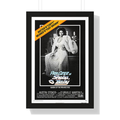 SHEBA BABY 1975 - Framed Movie Poster-16″ x 24″-The Sticker Space