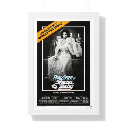 SHEBA BABY 1975 - Framed Movie Poster-16″ x 24″-The Sticker Space