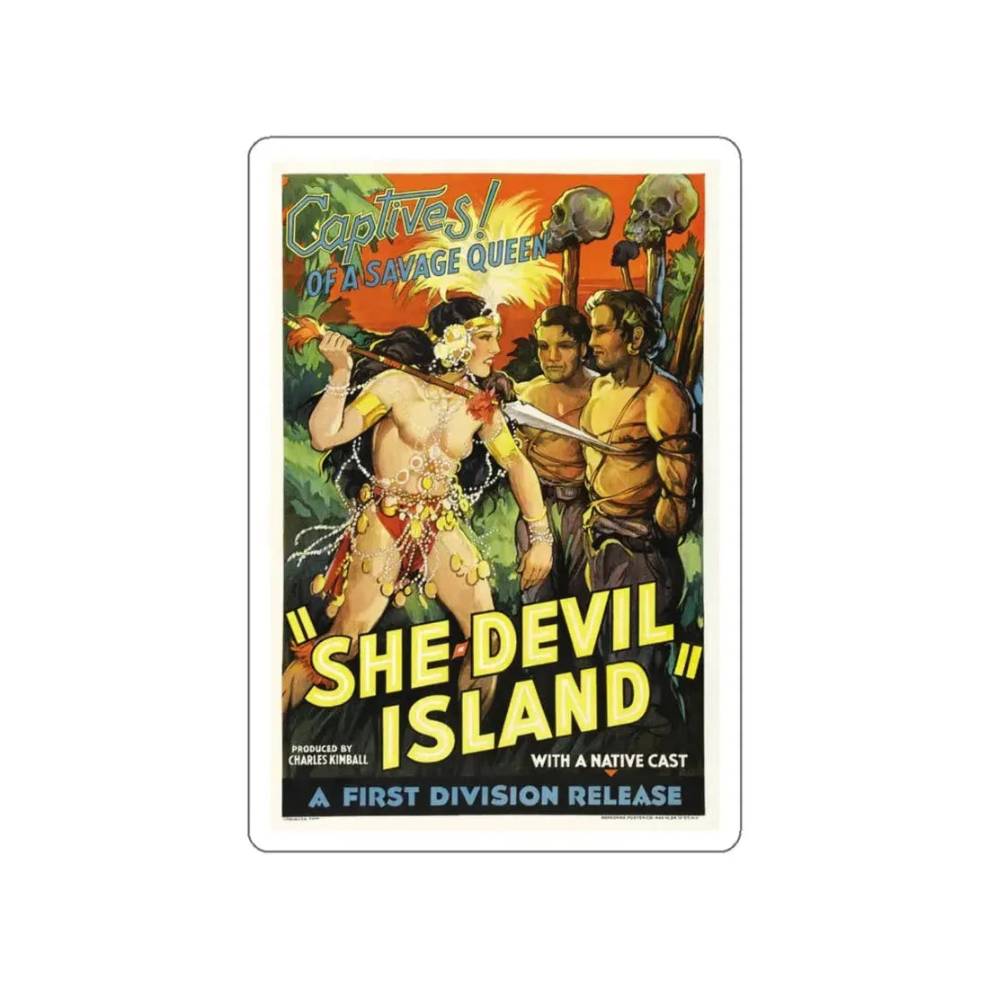 SHEBA BABY 1975 Movie Poster STICKER Vinyl Die-Cut Decal 6 Inch - The Sticker Space