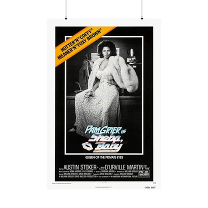 SHEBA BABY 1975 - Paper Movie Poster 36" x 54" Matte - The Sticker Space