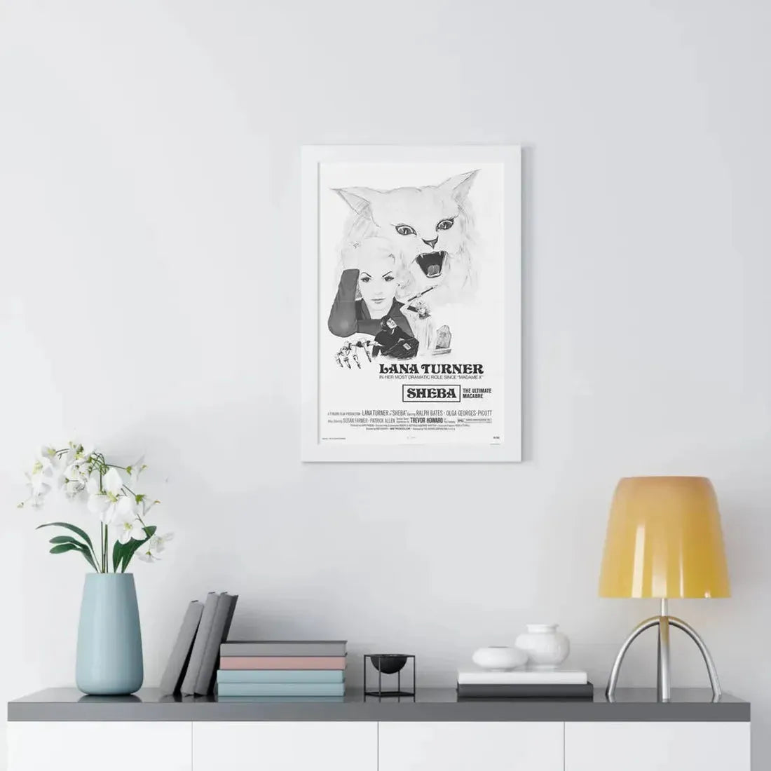 SHEBA (PERSECUTION) 1974 - Framed Movie Poster - The Sticker Space