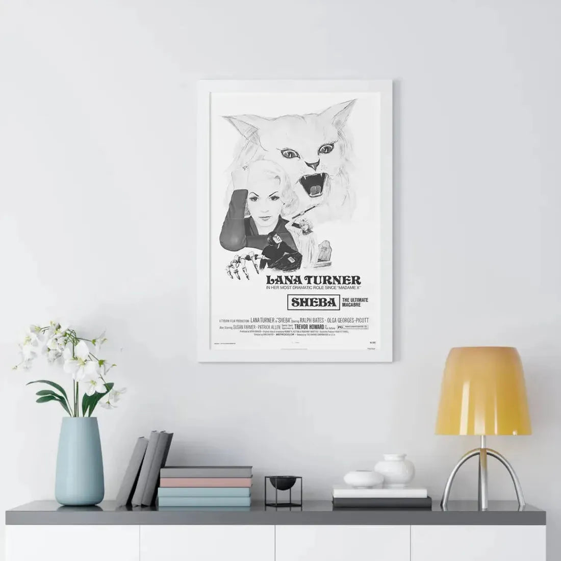 SHEBA (PERSECUTION) 1974 - Framed Movie Poster - The Sticker Space