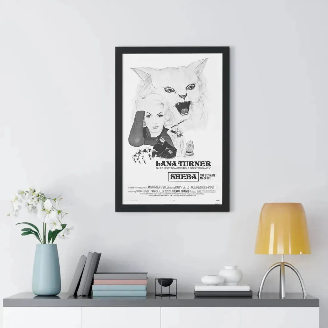 SHEBA (PERSECUTION) 1974 - Framed Movie Poster - The Sticker Space