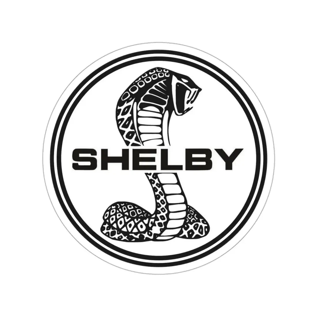 Shelby Car Logo STICKER Vinyl Die-Cut Decal 3 Inch - The Sticker Space