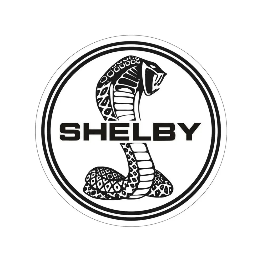 Shelby Car Logo STICKER Vinyl Die-Cut Decal 6 Inch - The Sticker Space