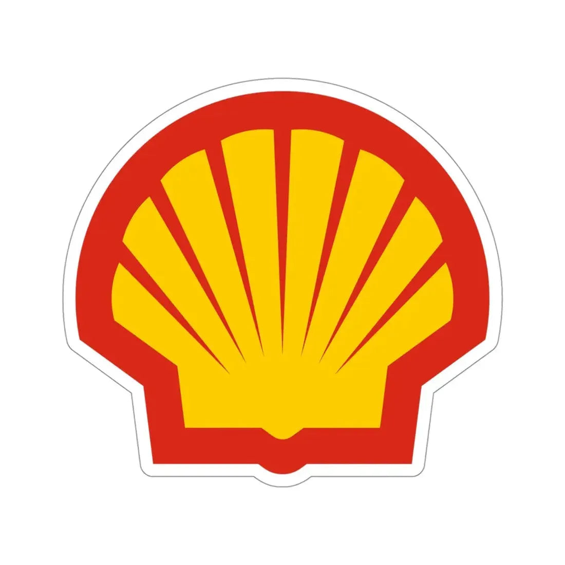 Shell Oil Company Logo STICKER Vinyl Die-Cut Decal 4 Inch - The Sticker Space