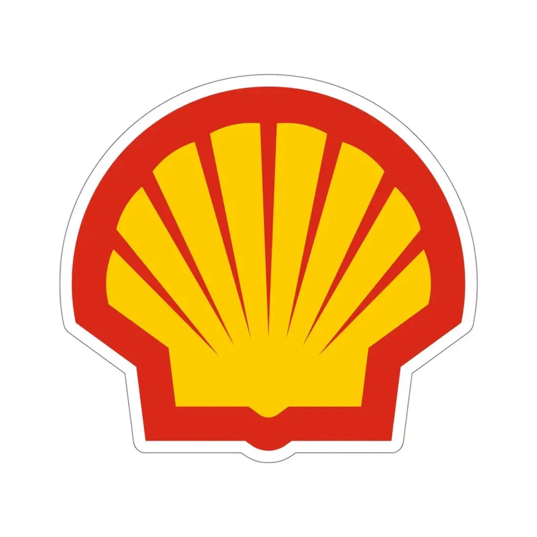 Shell Oil Company Logo STICKER Vinyl Die-Cut Decal 5 Inch - The Sticker Space