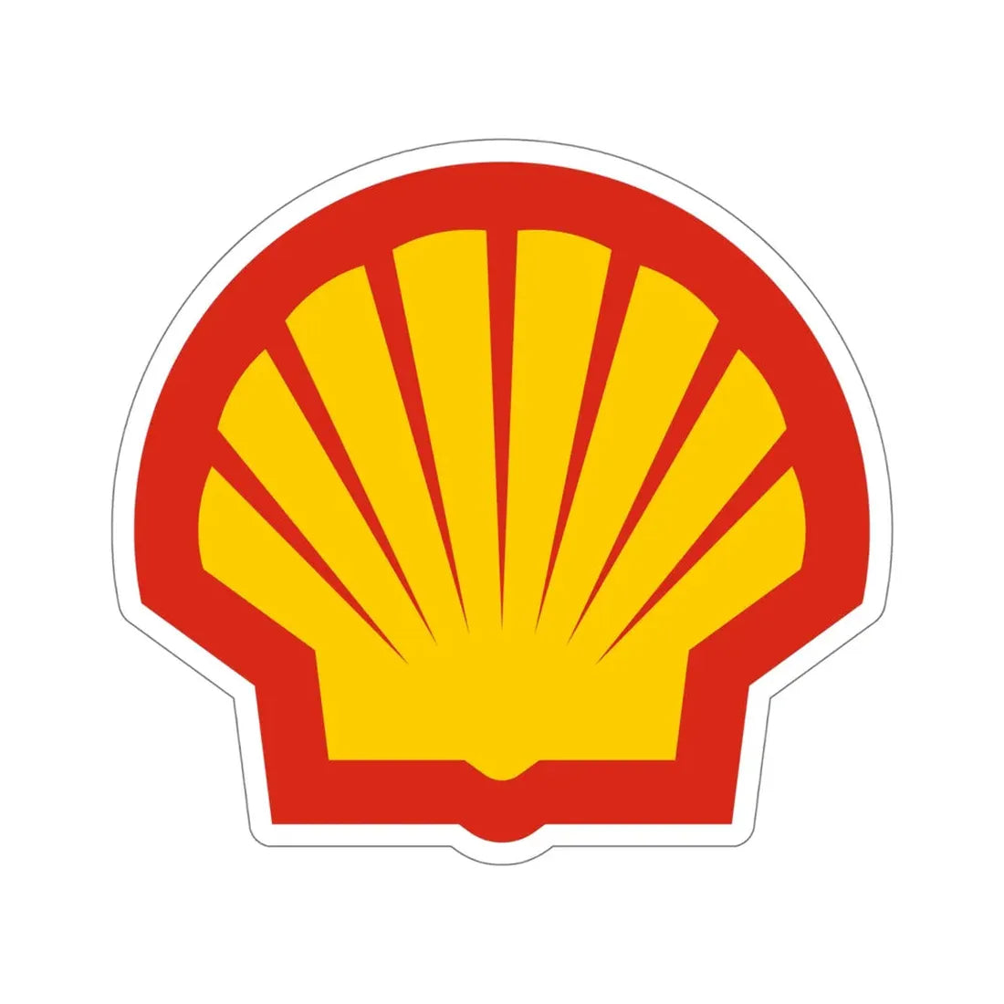 Shell Oil Company Logo STICKER Vinyl Die-Cut Decal 6 Inch - The Sticker Space