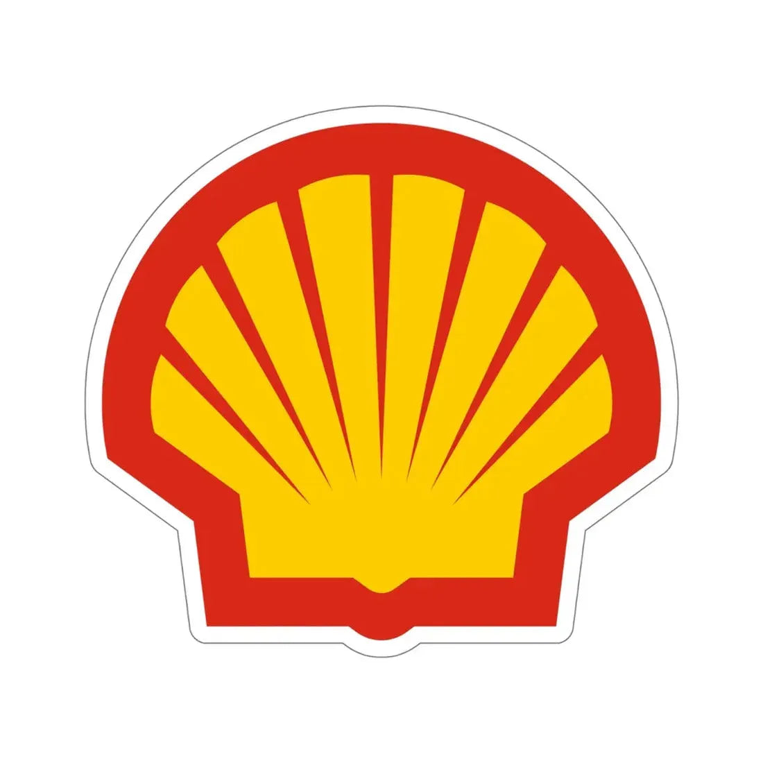 Shell Oil Company Logo STICKER Vinyl Die-Cut Decal 6 Inch - The Sticker Space