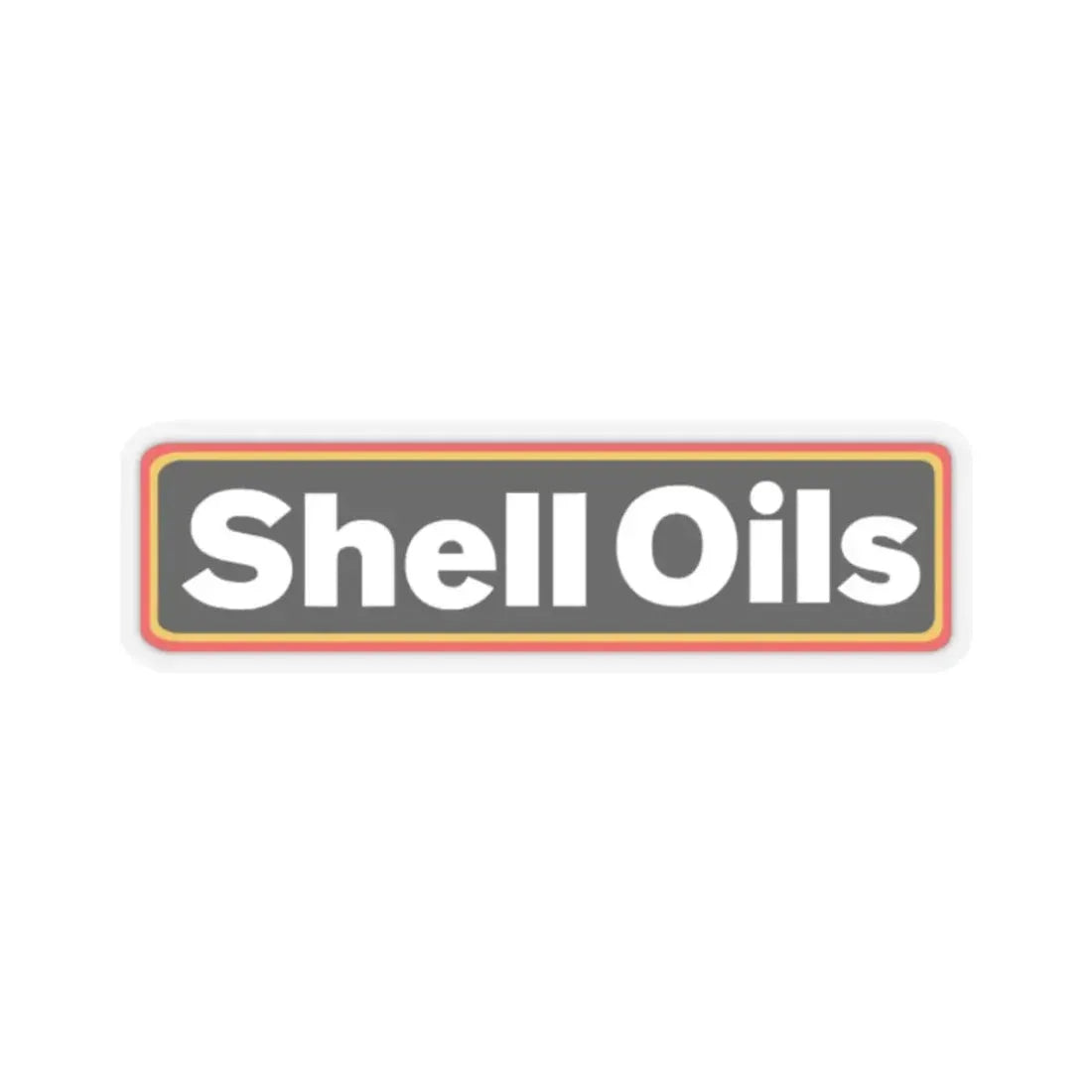 Shell Oils (sticker) (Logo) STICKER Vinyl Kiss-Cut Decal 2 Inch Transparent - The Sticker Space