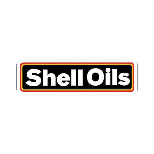 Shell Oils (sticker) (Logo) STICKER Vinyl Kiss-Cut Decal 2 Inch White - The Sticker Space