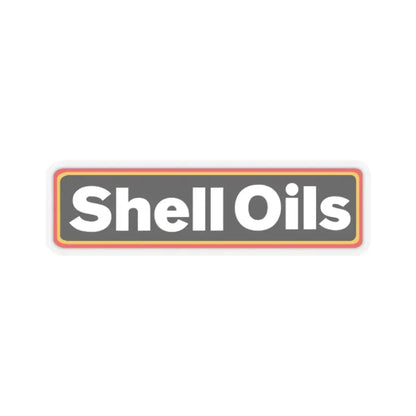 Shell Oils (sticker) (Logo) STICKER Vinyl Kiss-Cut Decal 4 Inch Transparent - The Sticker Space