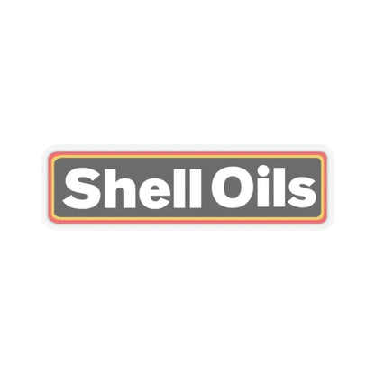 Shell Oils (sticker) (Logo) STICKER Vinyl Kiss-Cut Decal 6 Inch Transparent - The Sticker Space