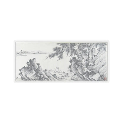 Shen Zhou - Enjoying the Pines - unknown v1 - STICKER Vinyl Kiss-Cut Decal
