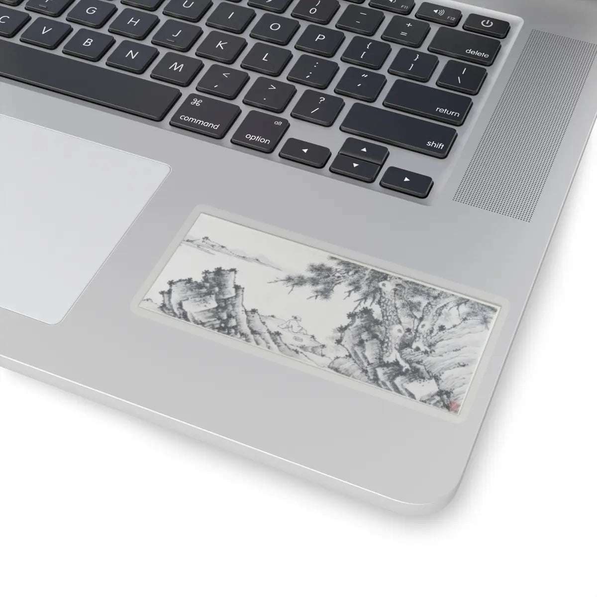 Shen Zhou - Enjoying the Pines - unknown v1 - STICKER Vinyl Kiss-Cut Decal