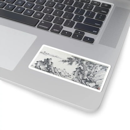 Shen Zhou - Enjoying the Pines - unknown v1 - STICKER Vinyl Kiss-Cut Decal