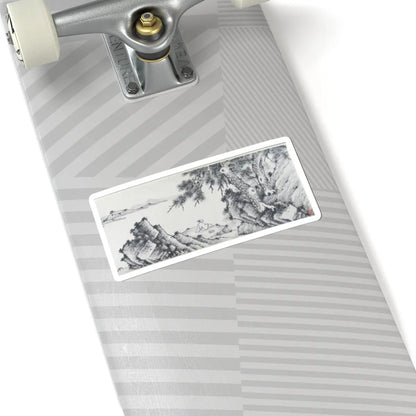 Shen Zhou - Enjoying the Pines - unknown v1 - STICKER Vinyl Kiss-Cut Decal
