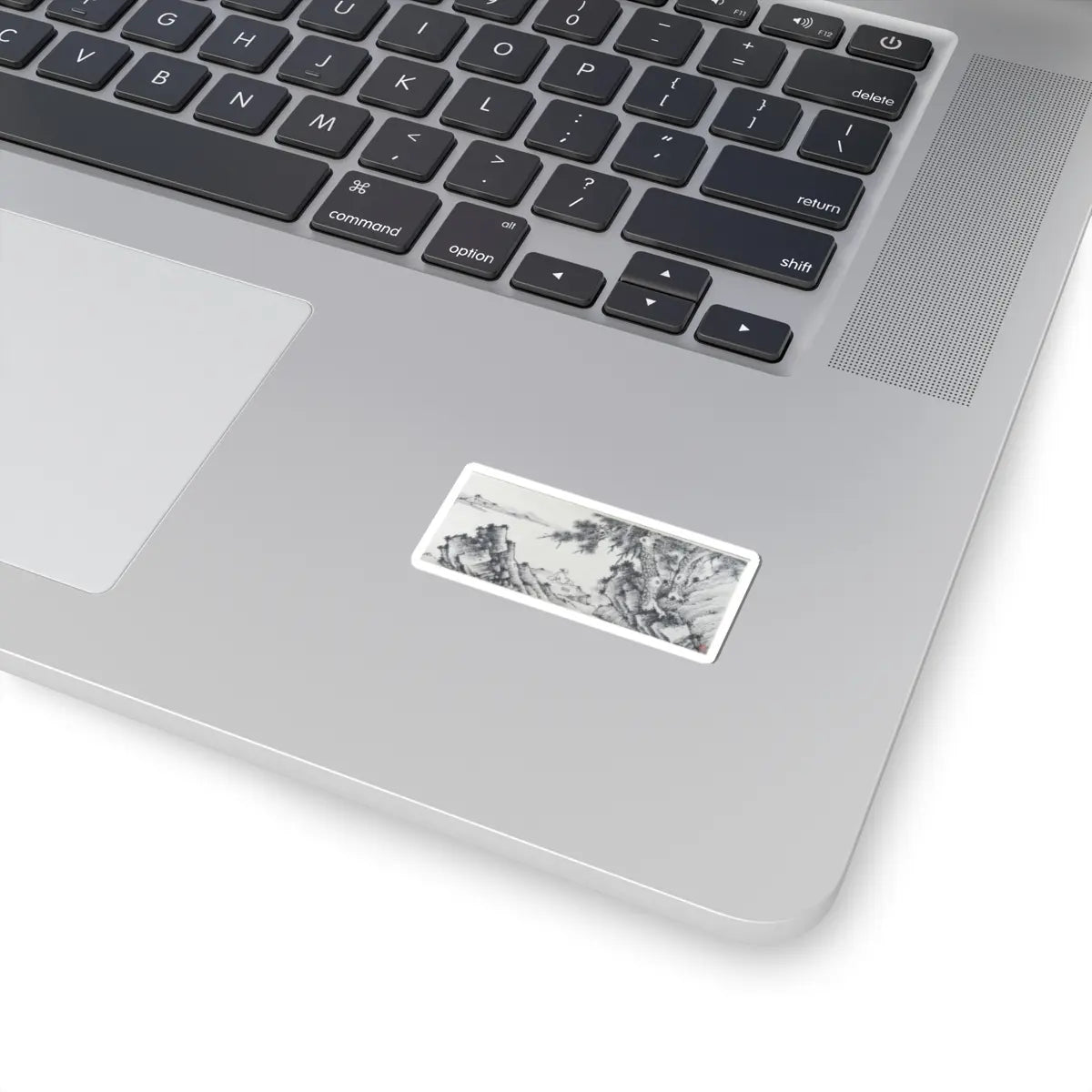 Shen Zhou - Enjoying the Pines - unknown v1 - STICKER Vinyl Kiss-Cut Decal