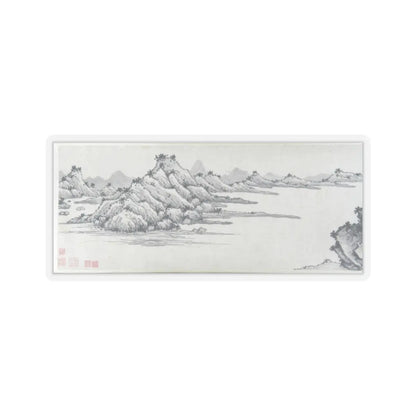 Shen Zhou - Enjoying the Pines - unknown v6 - STICKER Vinyl Kiss-Cut Decal