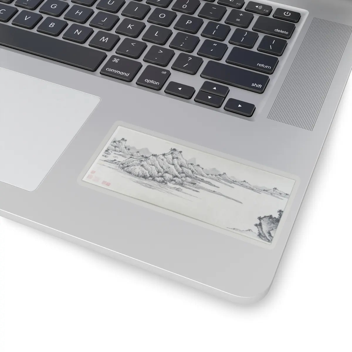 Shen Zhou - Enjoying the Pines - unknown v6 - STICKER Vinyl Kiss-Cut Decal