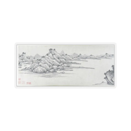 Shen Zhou - Enjoying the Pines - unknown v6 - STICKER Vinyl Kiss-Cut Decal
