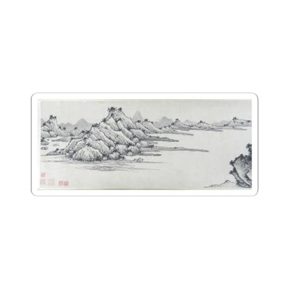Shen Zhou - Enjoying the Pines - unknown v6 - STICKER Vinyl Kiss-Cut Decal