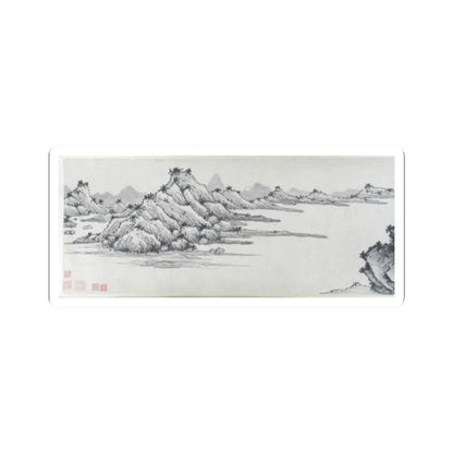 Shen Zhou - Enjoying the Pines - unknown v6 - STICKER Vinyl Kiss-Cut Decal