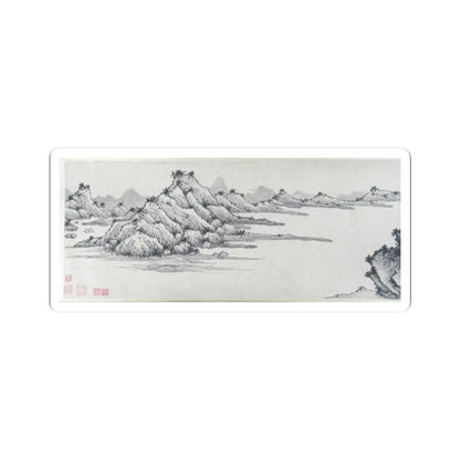 Shen Zhou - Enjoying the Pines - unknown v6 - STICKER Vinyl Kiss-Cut Decal