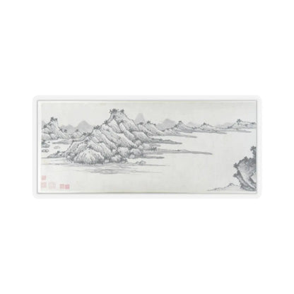 Shen Zhou - Enjoying the Pines - unknown v6 - STICKER Vinyl Kiss-Cut Decal
