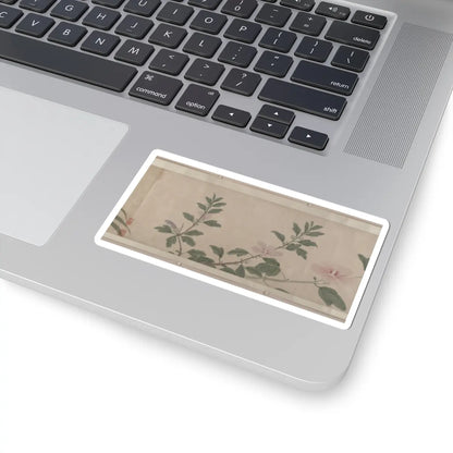 Shen Zhou - Flowers of the Four Seasons - unknown v11 - STICKER Vinyl Kiss-Cut Decal
