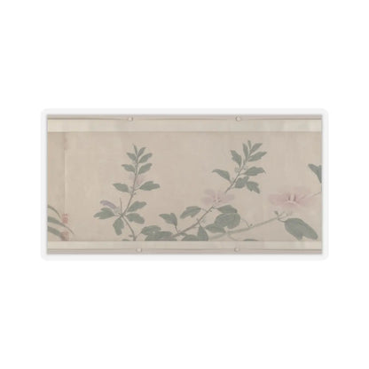Shen Zhou - Flowers of the Four Seasons - unknown v11 - STICKER Vinyl Kiss-Cut Decal