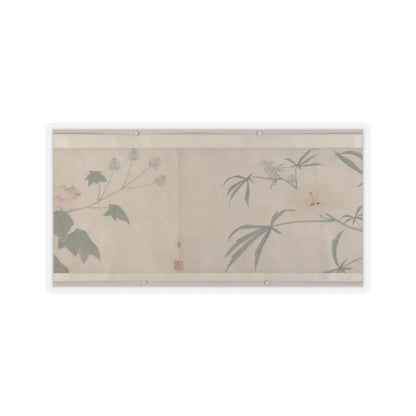 Shen Zhou - Flowers of the Four Seasons - unknown v13 - STICKER Vinyl Kiss-Cut Decal