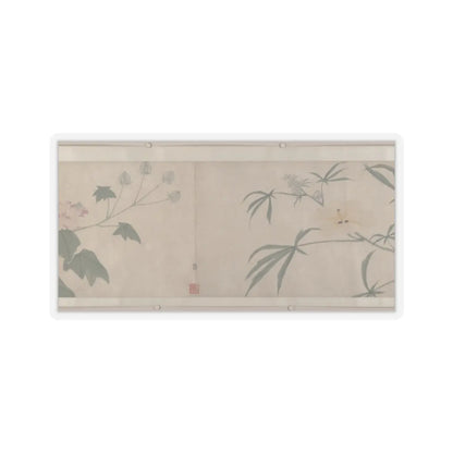 Shen Zhou - Flowers of the Four Seasons - unknown v13 - STICKER Vinyl Kiss-Cut Decal