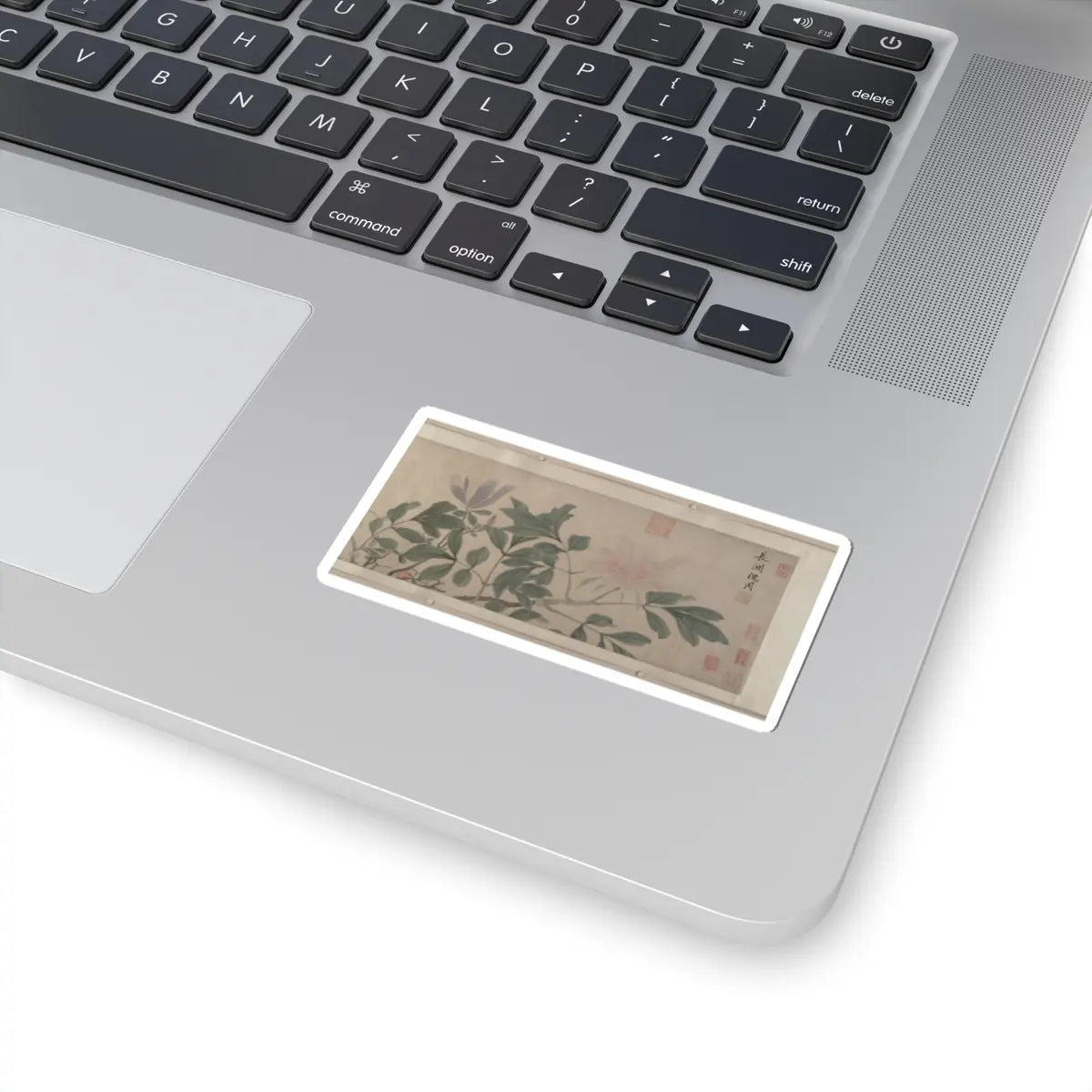 Shen Zhou - Flowers of the Four Seasons - unknown v7 - STICKER Vinyl Kiss-Cut Decal