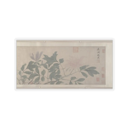 Shen Zhou - Flowers of the Four Seasons - unknown v7 - STICKER Vinyl Kiss-Cut Decal