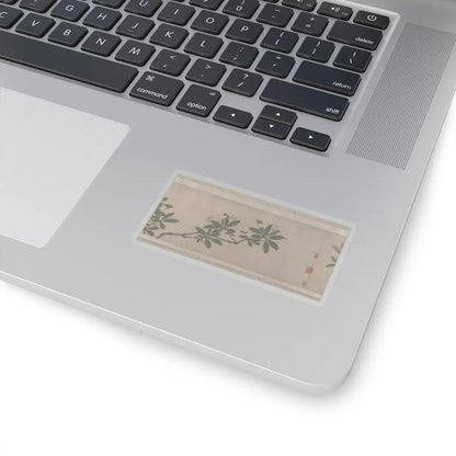 Shen Zhou - Flowers of the Four Seasons - unknown v9 - STICKER Vinyl Kiss-Cut Decal