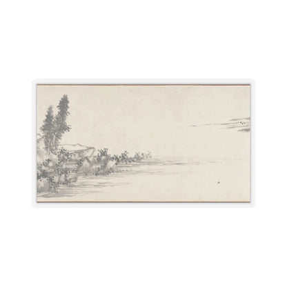 Shen Zhou - Joint Landscape - ca. 1509 and 1546 v10 - STICKER Vinyl Kiss-Cut Decal