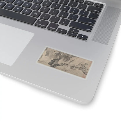 Shen Zhou - Marsh Scene with Birds - unknown v1 - STICKER Vinyl Kiss-Cut Decal