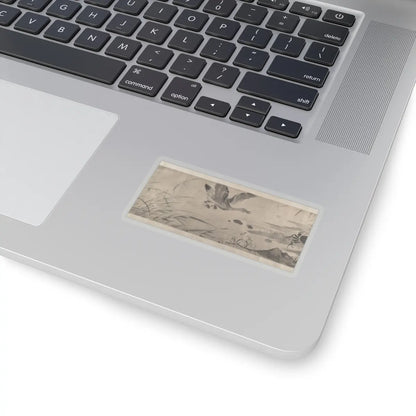 Shen Zhou - Marsh Scene with Birds - unknown v11 - STICKER Vinyl Kiss-Cut Decal