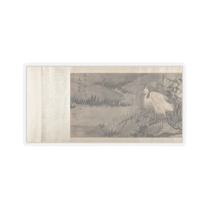 Shen Zhou - Marsh Scene with Birds - unknown v13 - STICKER Vinyl Kiss-Cut Decal