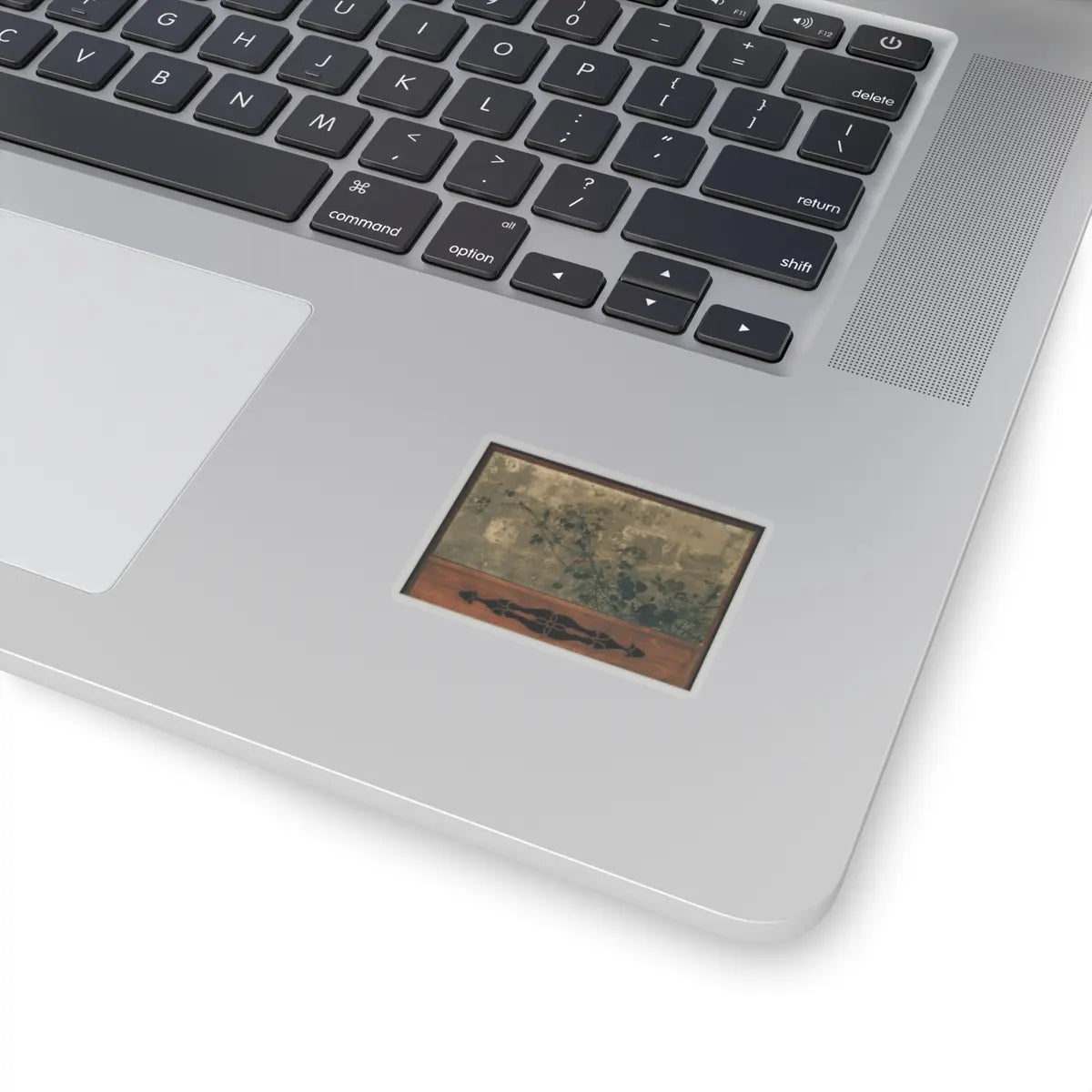Shibata Zeshin - Autumn Grasses in Moonlight - second half of the 19th v3 - STICKER Vinyl Kiss-Cut Decal