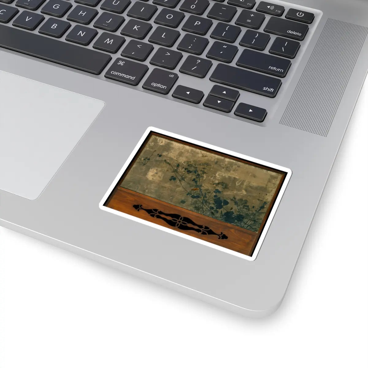 Shibata Zeshin - Autumn Grasses in Moonlight - second half of the 19th v3 - STICKER Vinyl Kiss-Cut Decal