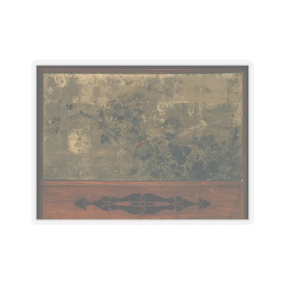 Shibata Zeshin - Autumn Grasses in Moonlight - second half of the 19th v3 - STICKER Vinyl Kiss-Cut Decal