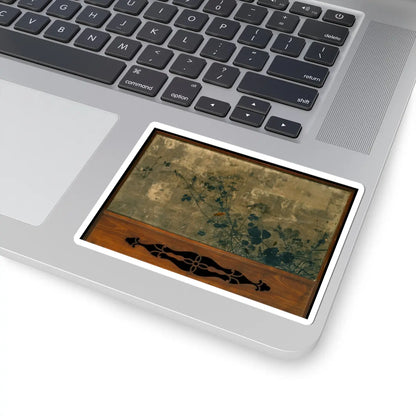 Shibata Zeshin - Autumn Grasses in Moonlight - second half of the 19th v3 - STICKER Vinyl Kiss-Cut Decal
