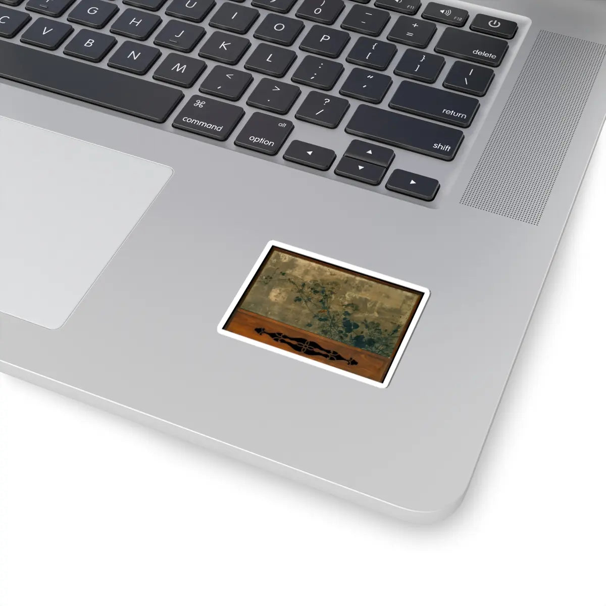 Shibata Zeshin - Autumn Grasses in Moonlight - second half of the 19th v3 - STICKER Vinyl Kiss-Cut Decal